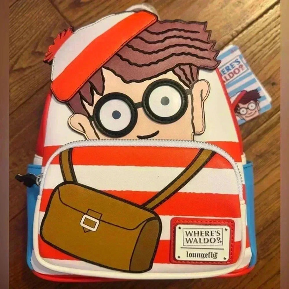 Loungefly Where’s Waldo NWT Backpack - $75 - Picture 1 of 3